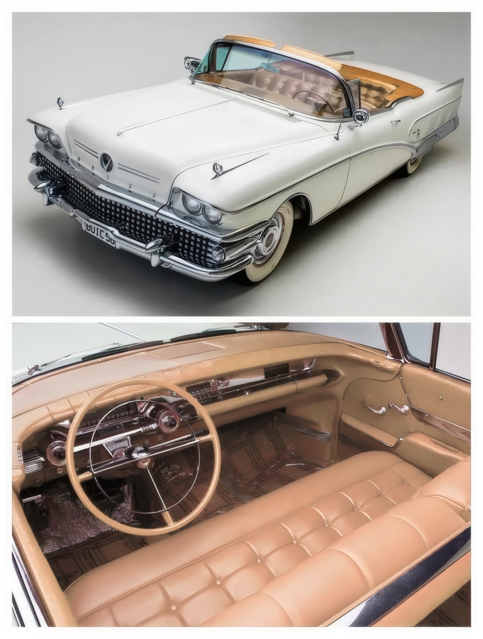The 1955 Buick Super Caballero is a rare and intriguing blend of
