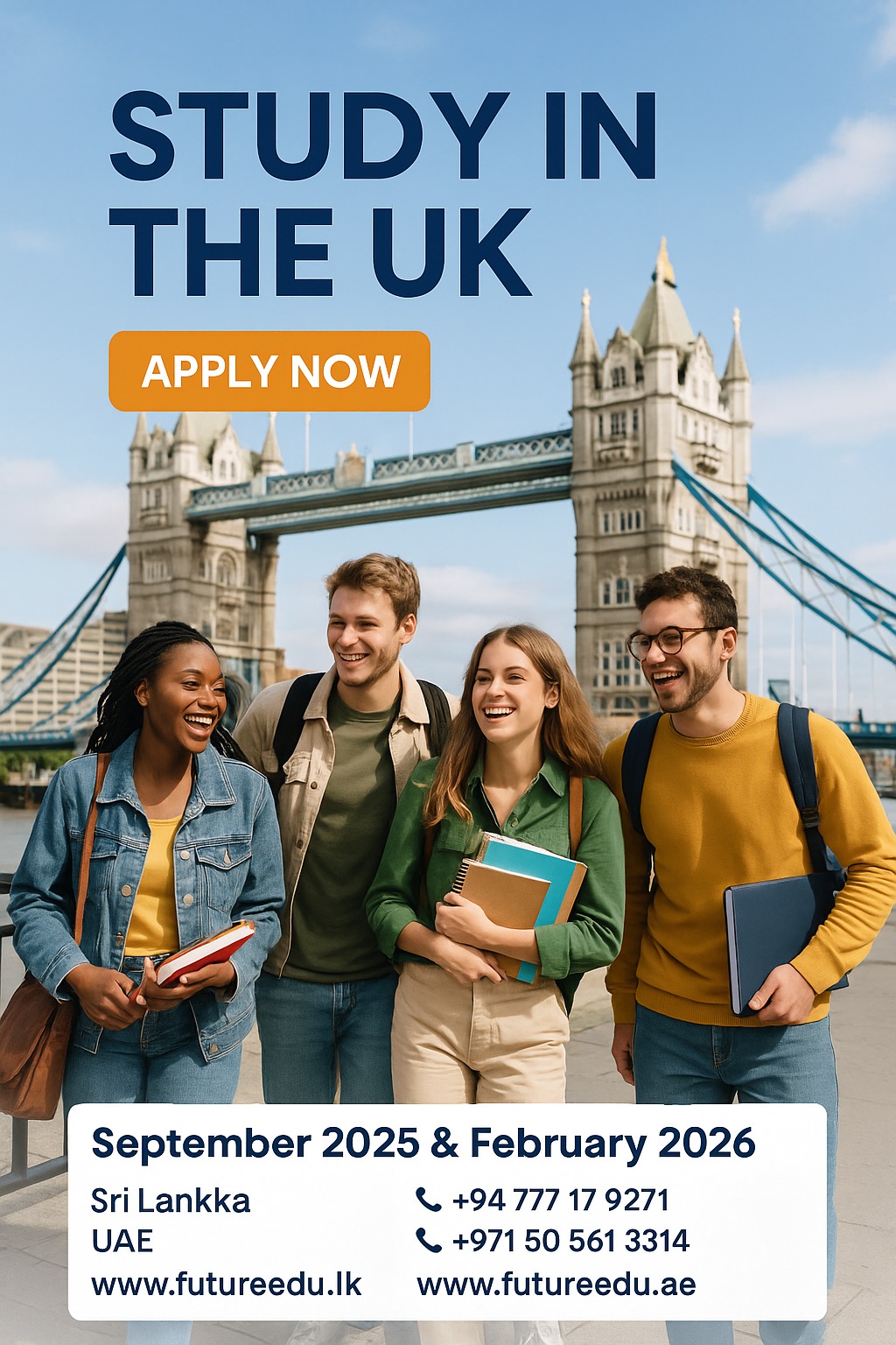 Future - 🇬🇧 Study in the UK – 2025 Admissions Open!🎓 Bachelor’s ...