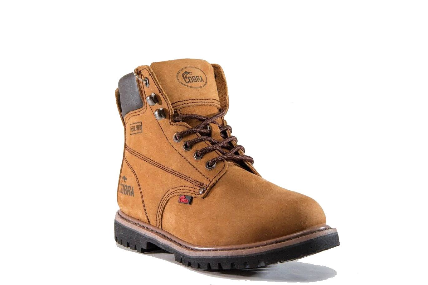 obra Boot Men Work Boot obra 11ML Blak Genuine Leather Goodyear