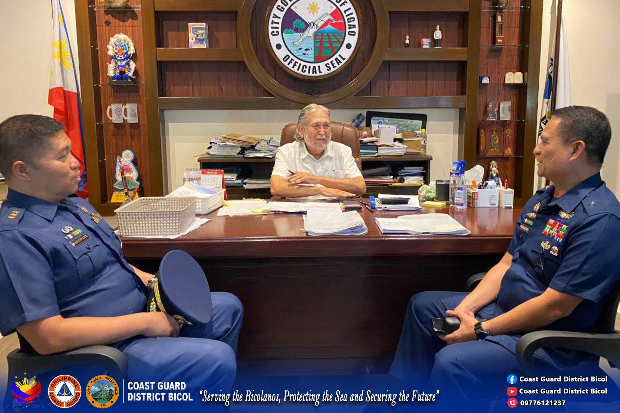 LOOK: Commander of Coast... - Coast Guard District Bicol | Facebook