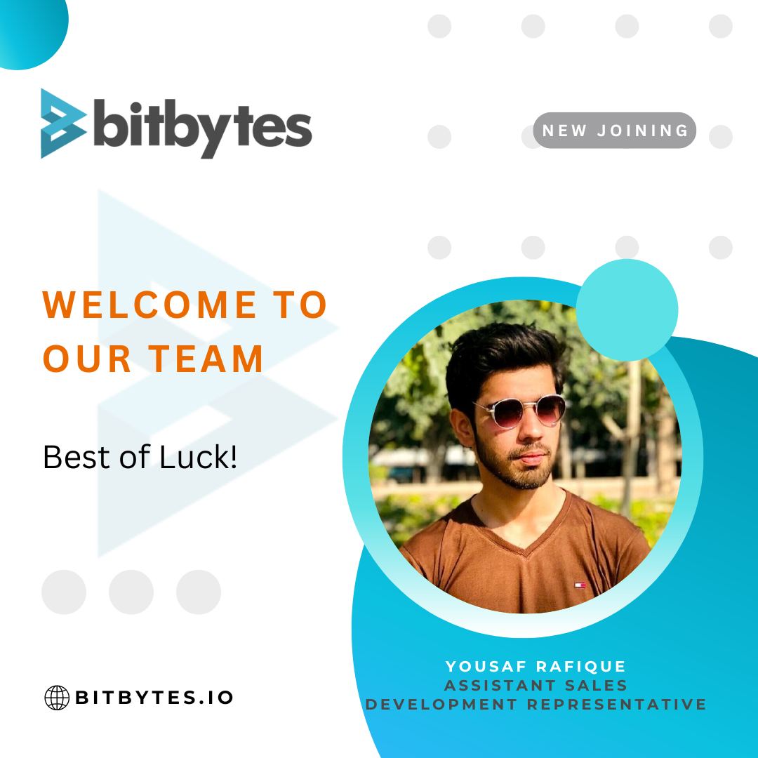 BitBytes - We would like to welcome a new addition to our Team, Yousaf ...
