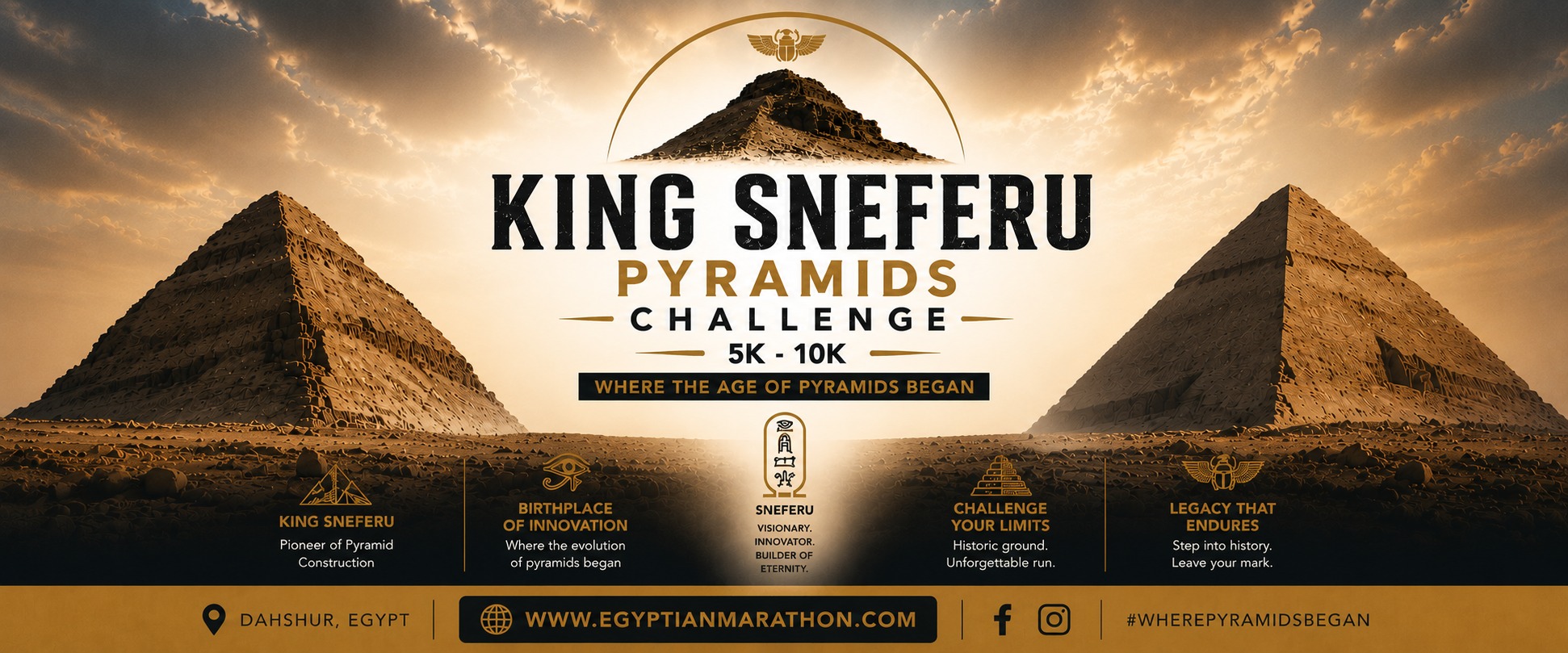 KING SNEFERU PYRAMIDS CHALLENGE