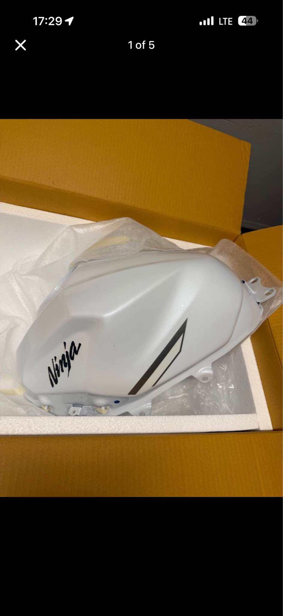Brand new genuine OEM Kawasaki fuel tank, still in original