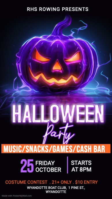 RHS Rowing’s Halloween Party