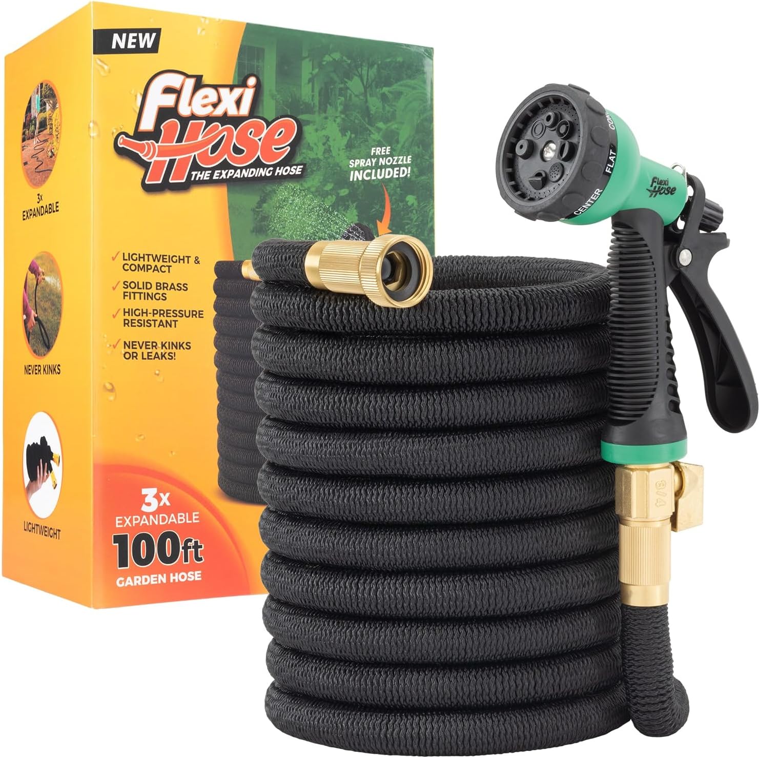 11.8mm (3/8") Fuel Line Quick Connector Fitting Pair – Black Nylon Release Clamp For Gas Lines