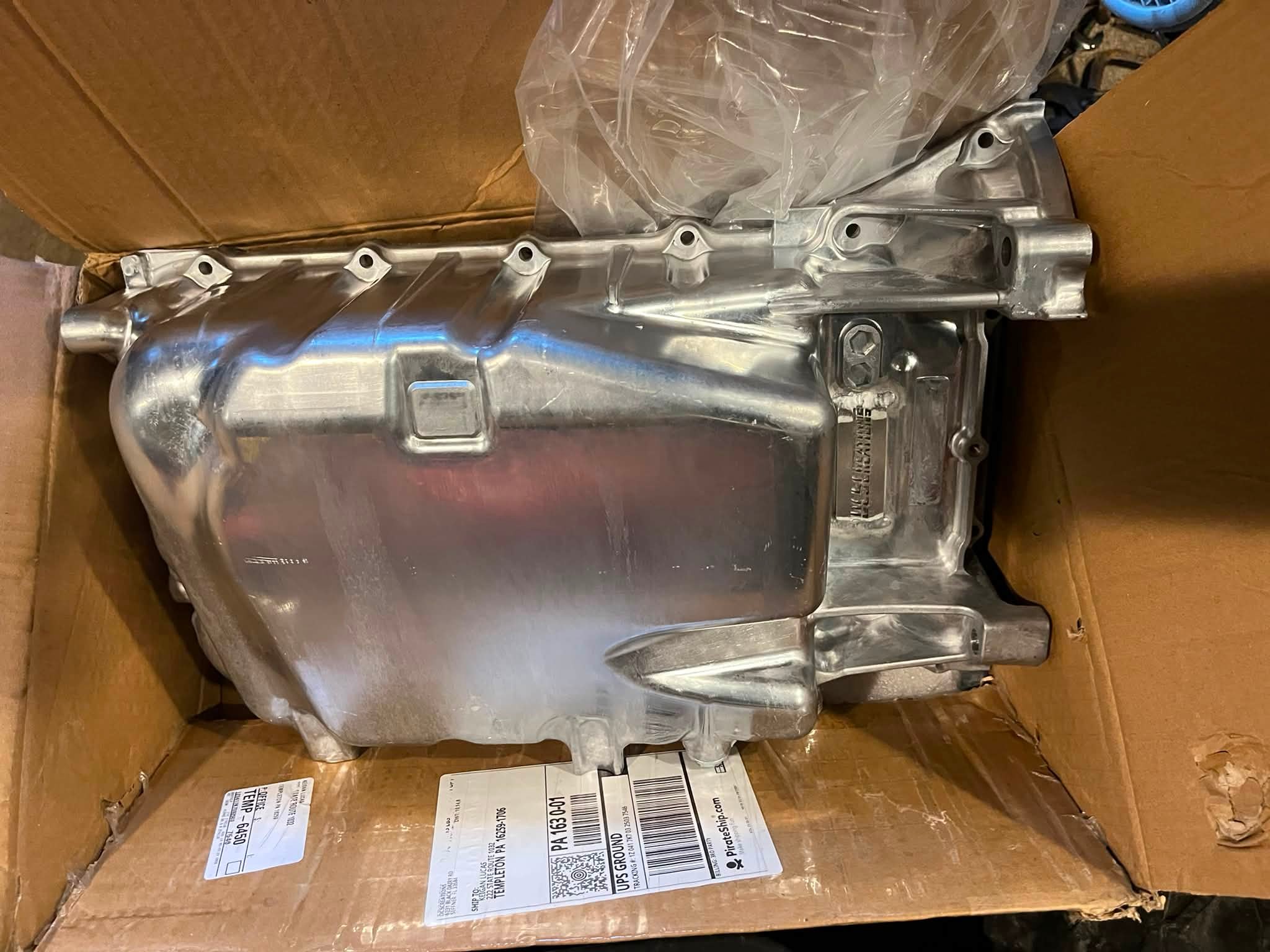 K24Z7 oil pan compatibility with K24Z3 engine