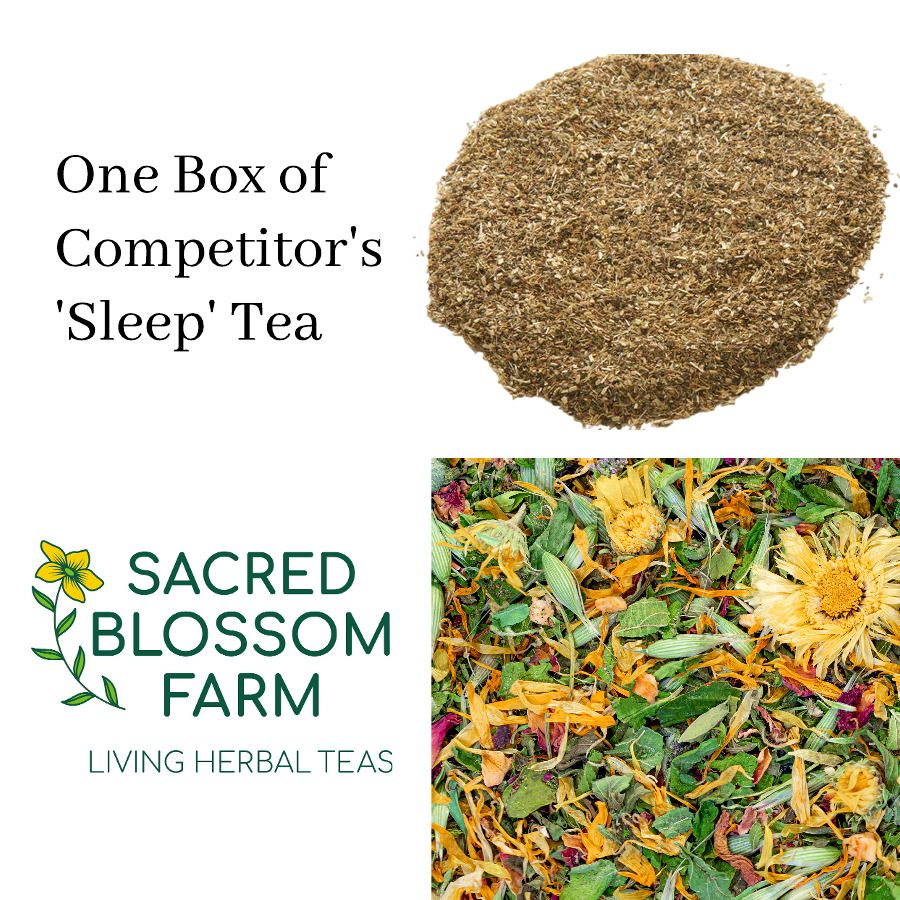 Sacred - Whole Leaf Tea... is just better. Drying tea herbs is food ...