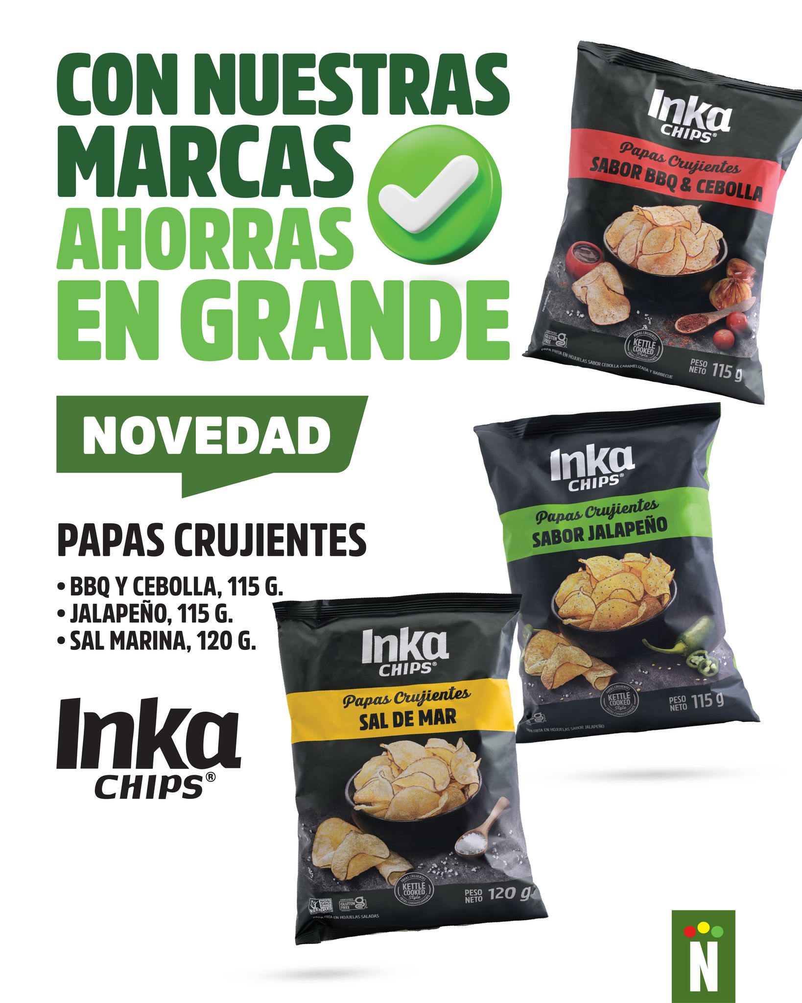 Conoce las nuevas Inka Chips,... - Supermercados Nacional