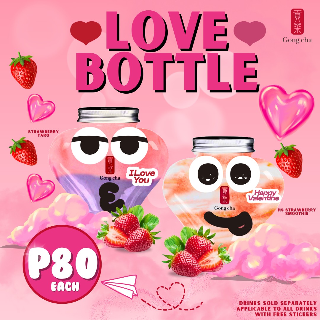 SMDC - Love is sweeter the second time around! 💕 Gong cha's Love Bottle ...