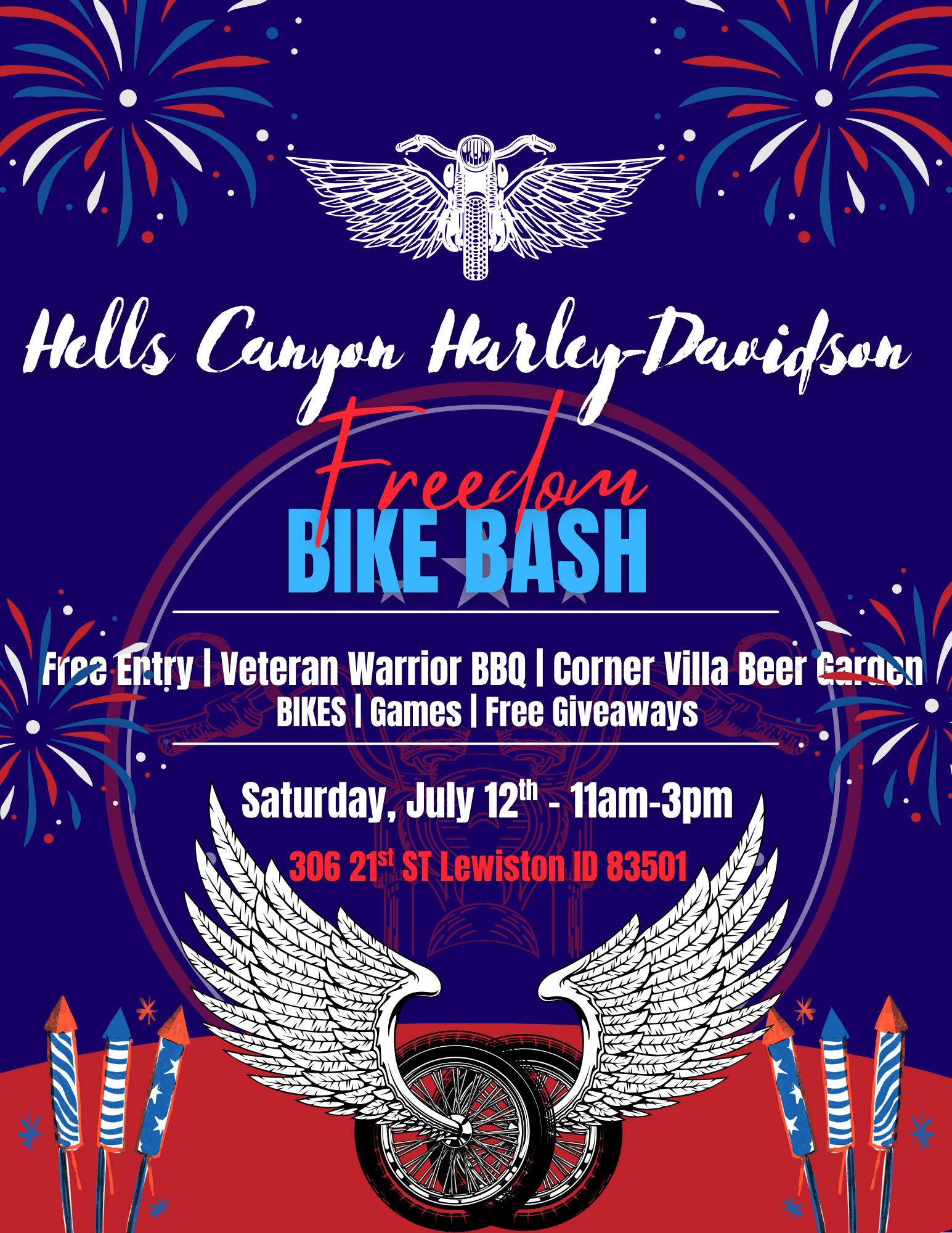 Freedom Bike Bash!