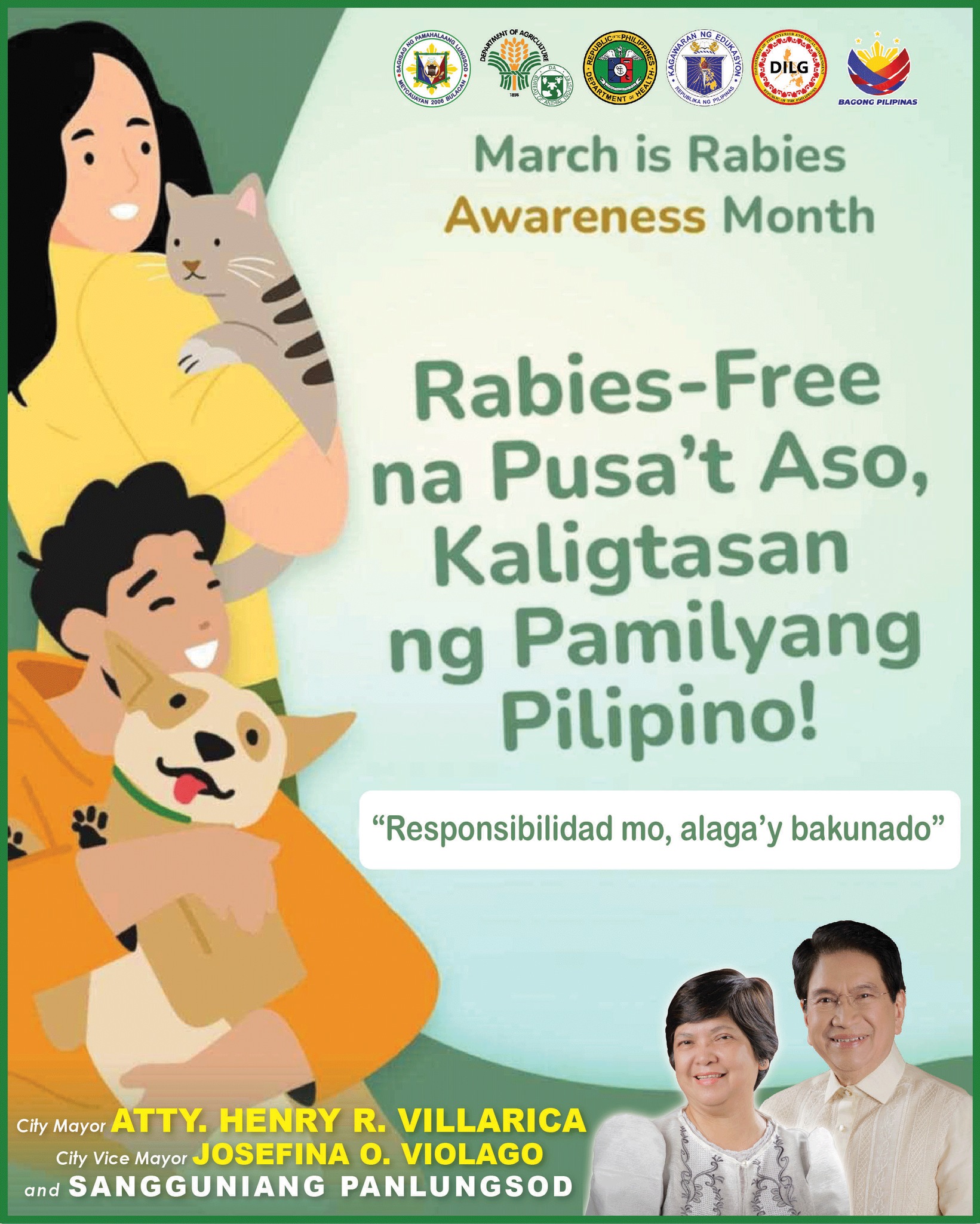 City - Rabies-Free na Pusa’t Aso, Kaligtasan ng Pamilyang Pilipino ...