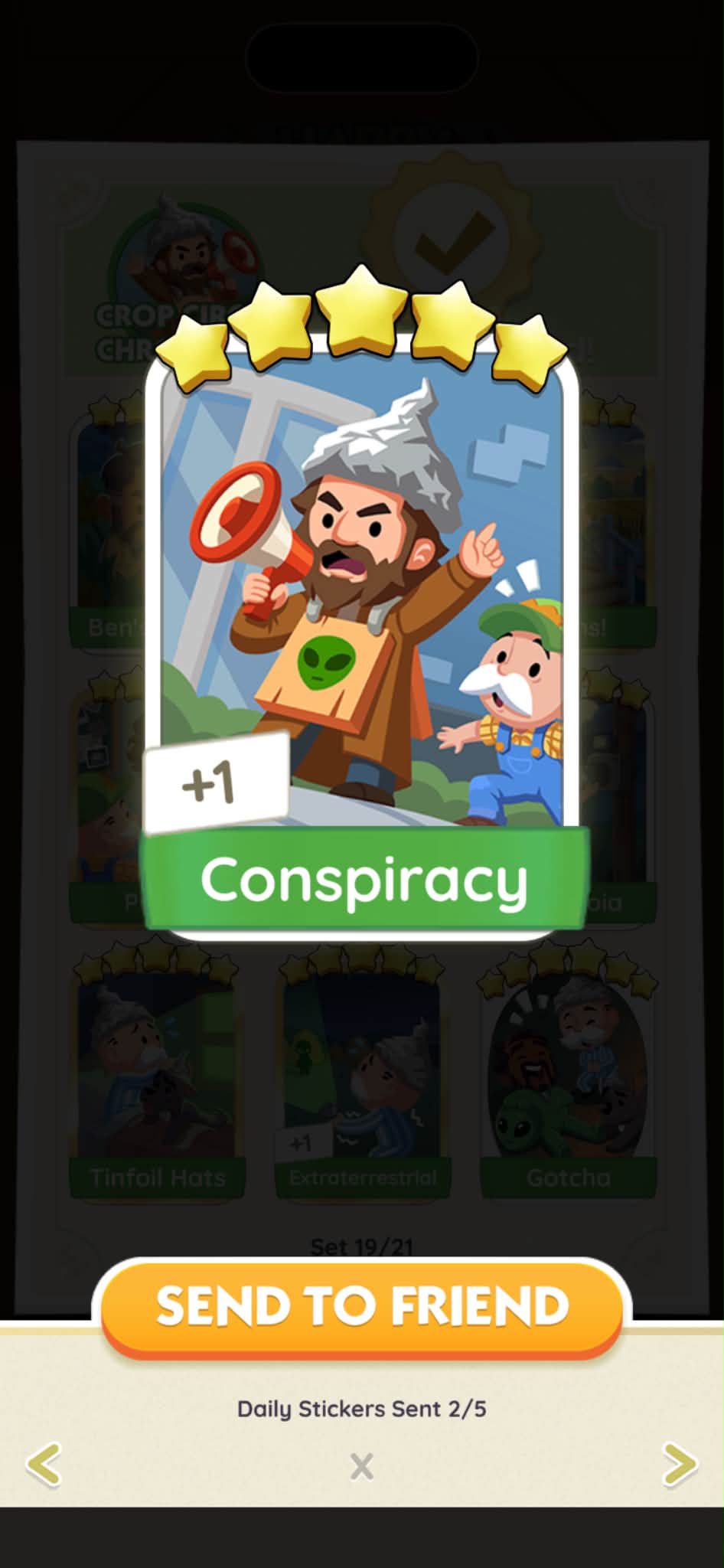 Looking for last 5 star card, what I have what need