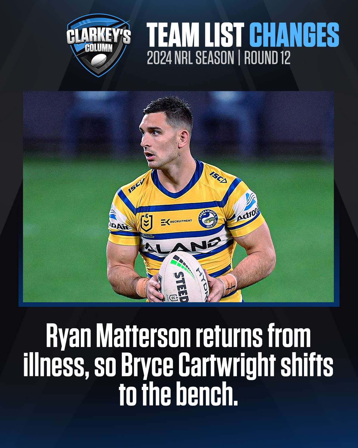 Clarkey's - NRL team lists are in for Magic Round, and here are all the ...