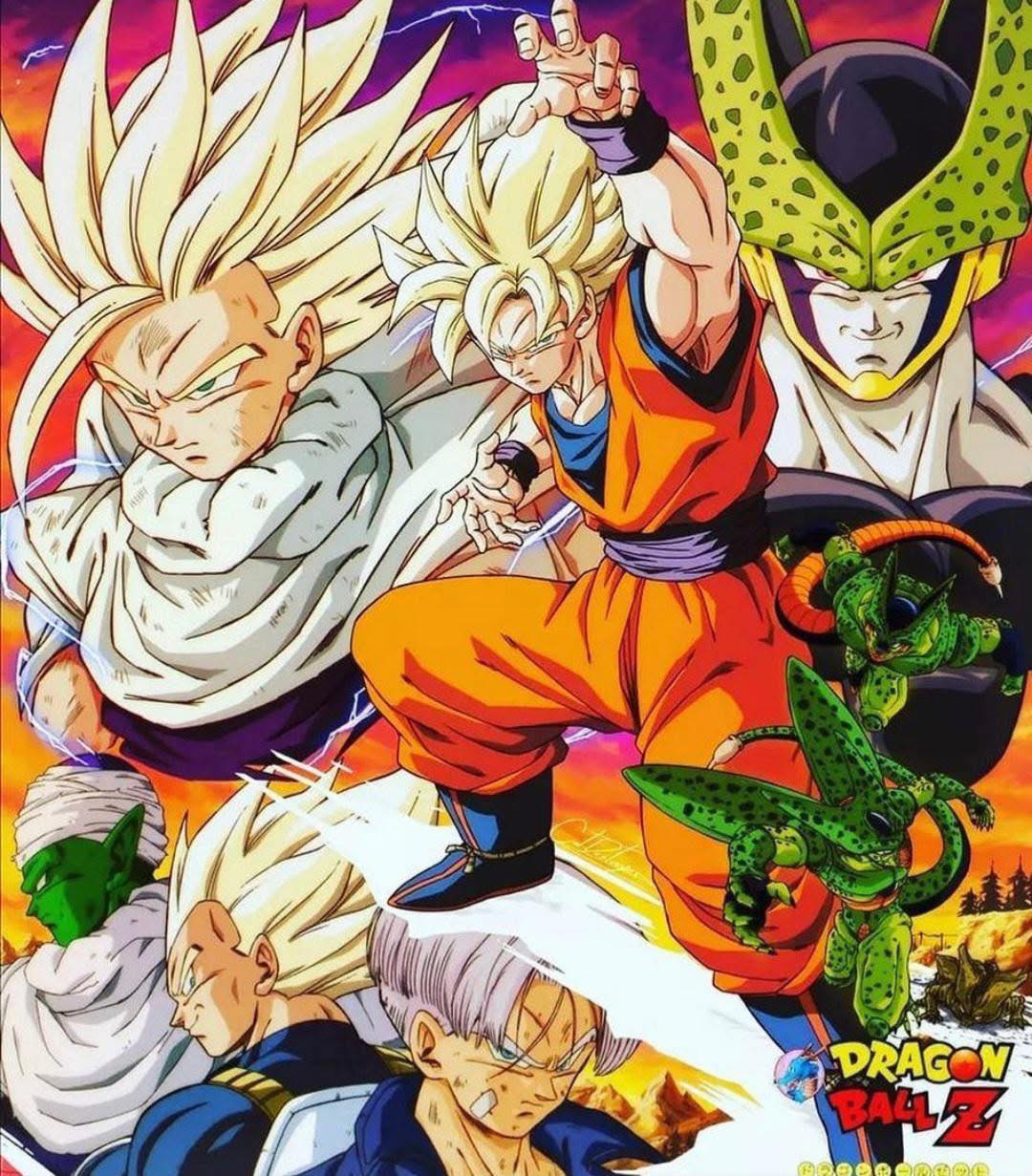 DBZ Cell Saga 🔥 #dbz #dragonballz #goku #vegeta #gohan
