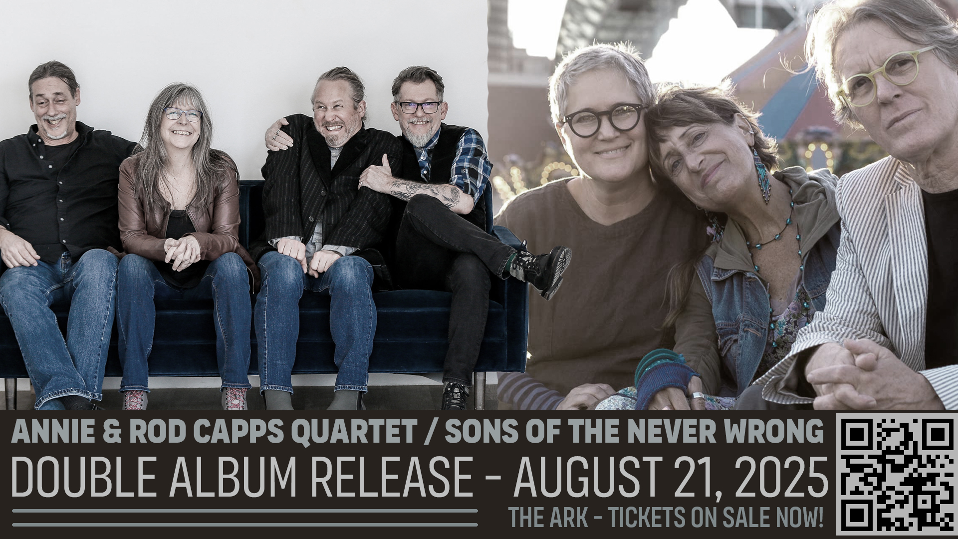 Annie and Rod Capps Band // Sons of The Never Wrong
