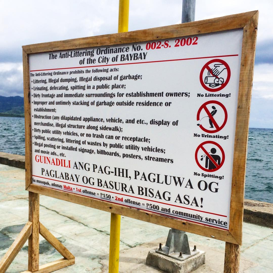 Discover - The Anti-Littering Ordinance No. 002-S. 2002 of Baybay City ...