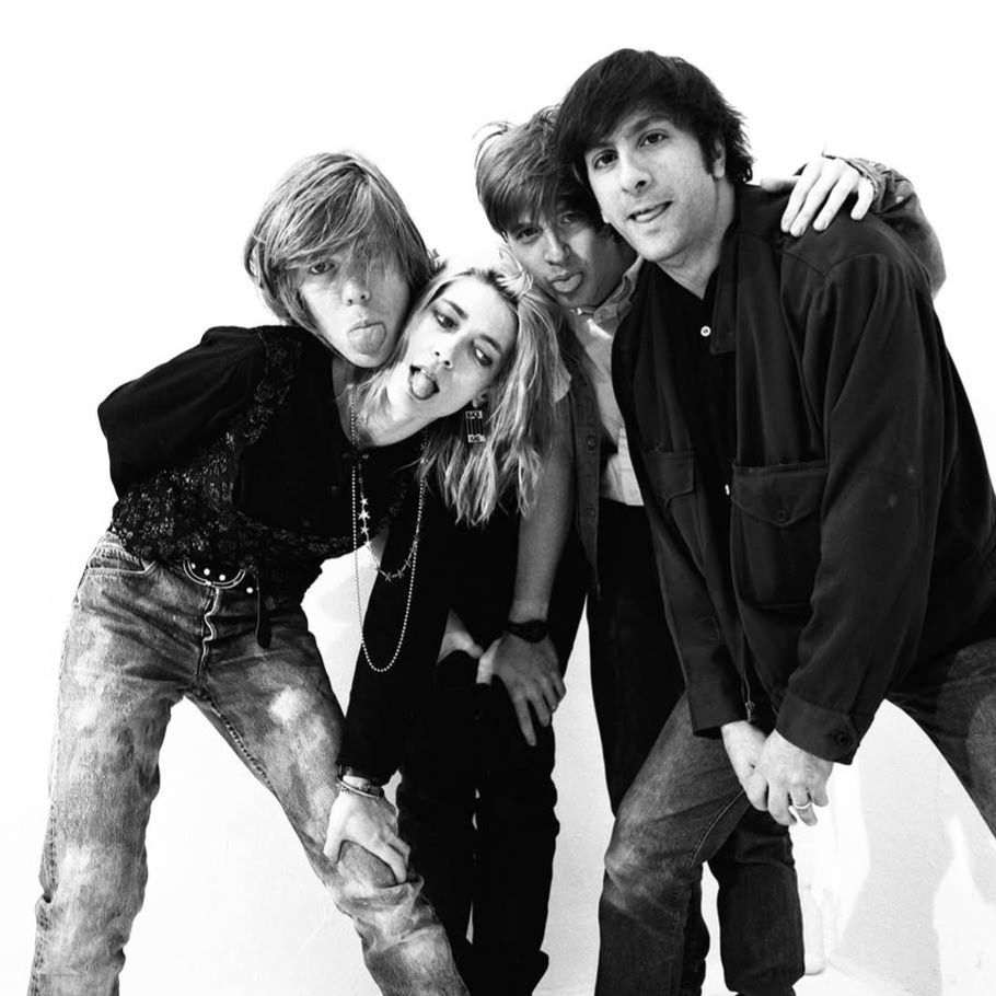 SONIC YOUTH, photographed by Michael Lavine in 1990 for the inner