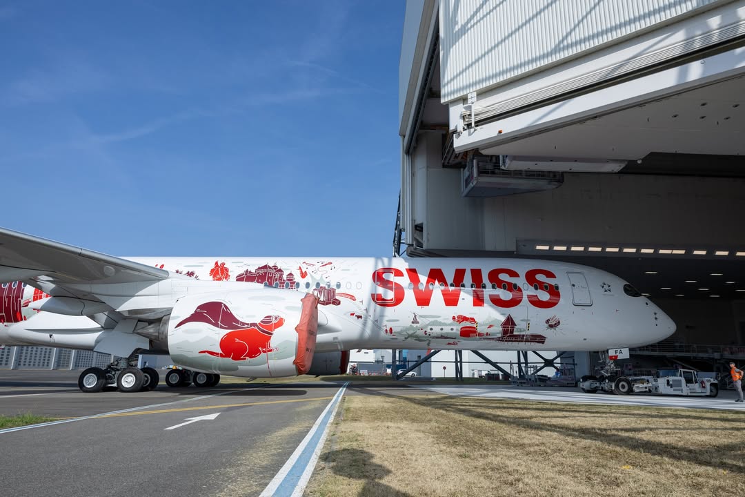 🔴 SWISS is introducing a special livery, 'SWISS Wanderlust,' on