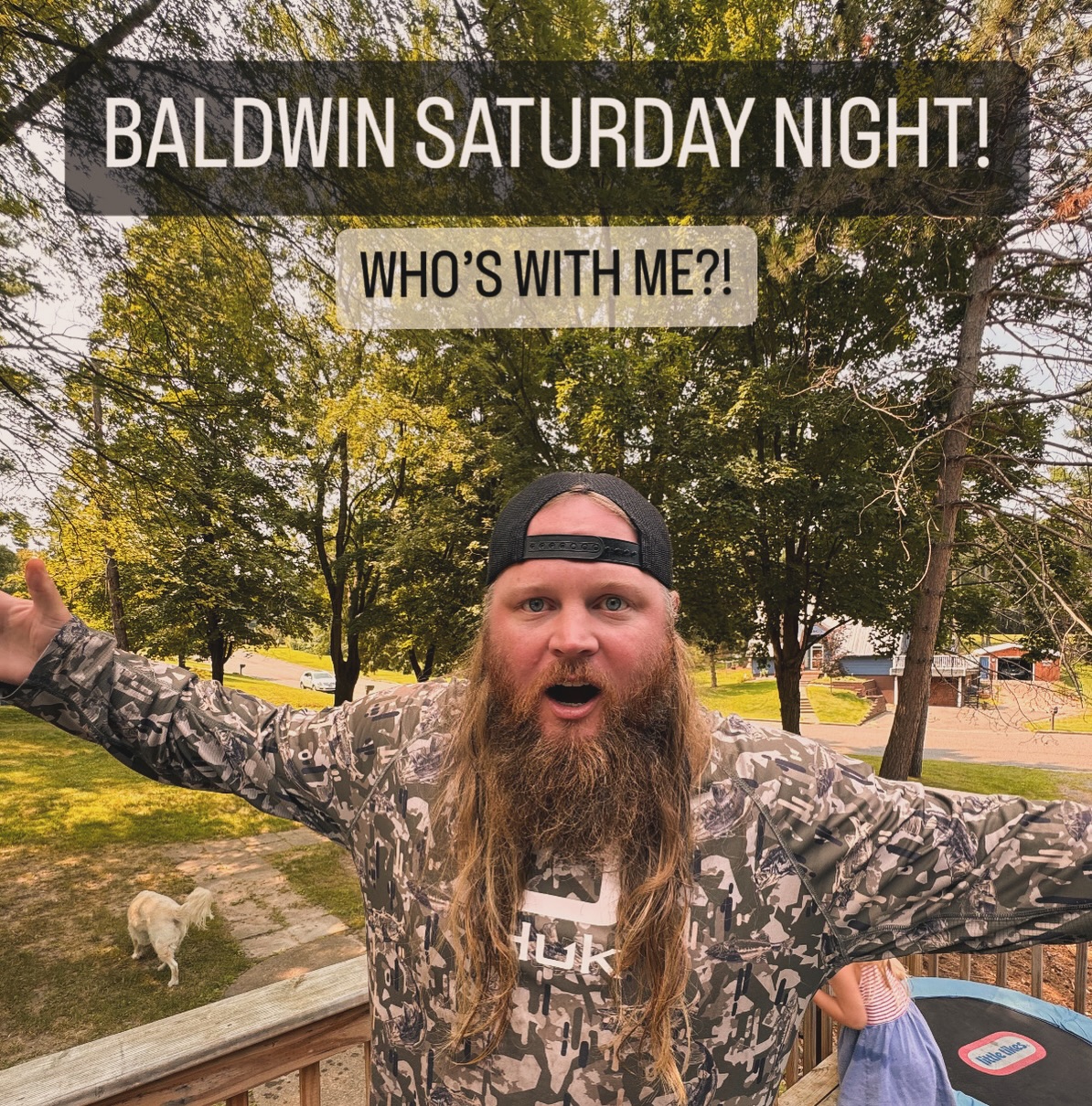 Chris Kroeze - BALDWIN, WI…Saturday night!!! Help spread...