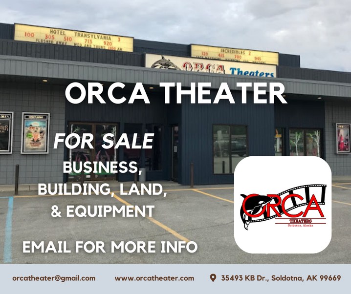ろんろん The Orca Theater is up for sale! Don't miss out on your chance to