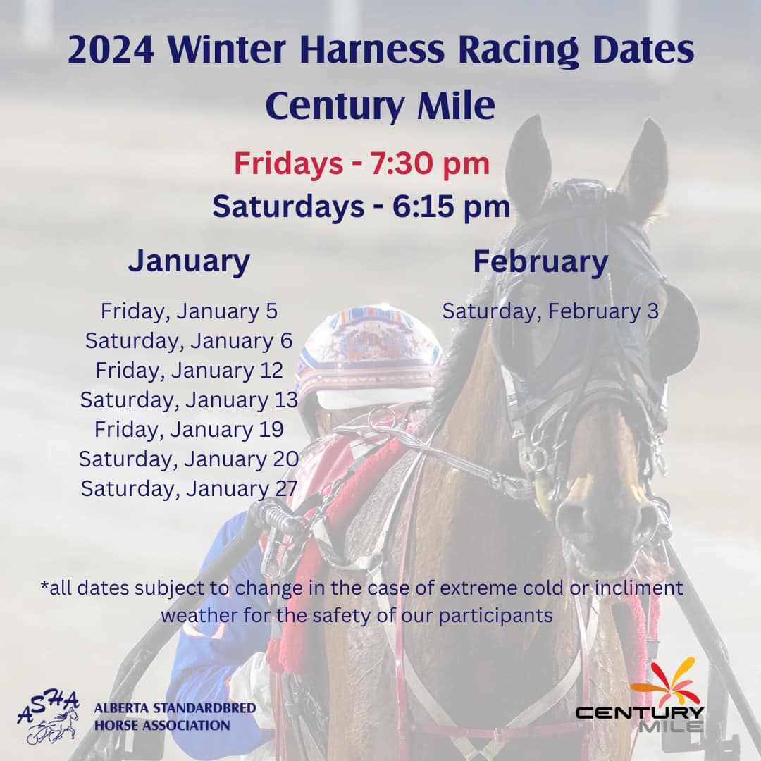 We’ve arrived.... - Alberta Standardbred Horse Association