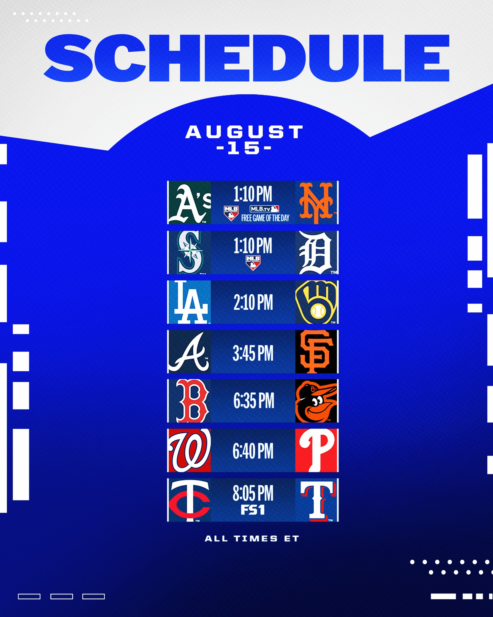 MLB - - Brewers vs. Dodgers series finale - Logan Webb and... | Facebook