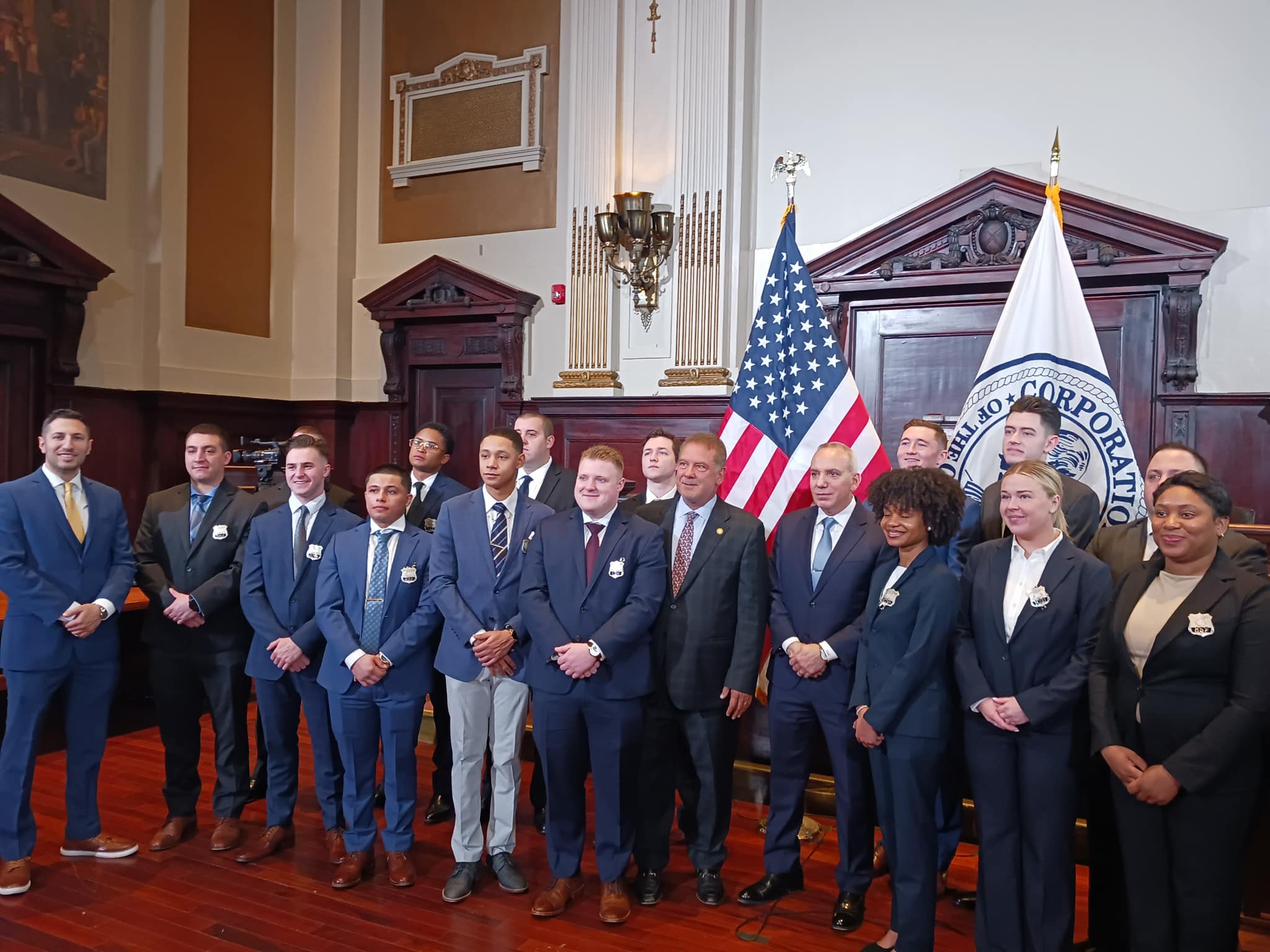 David Tubiolo Congratulations to the 17 newly sworn in... Facebook