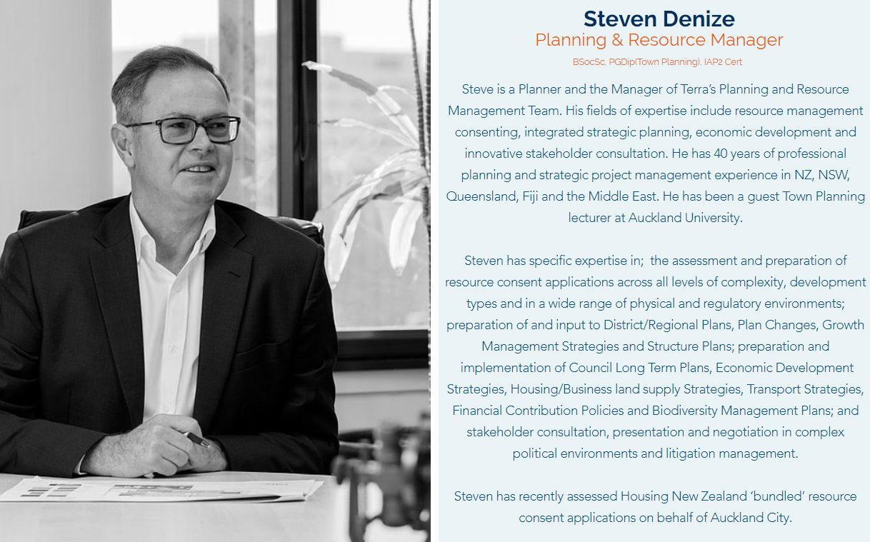 Meet Steve Denize - our Auckland... - Terra Consultants | Facebook