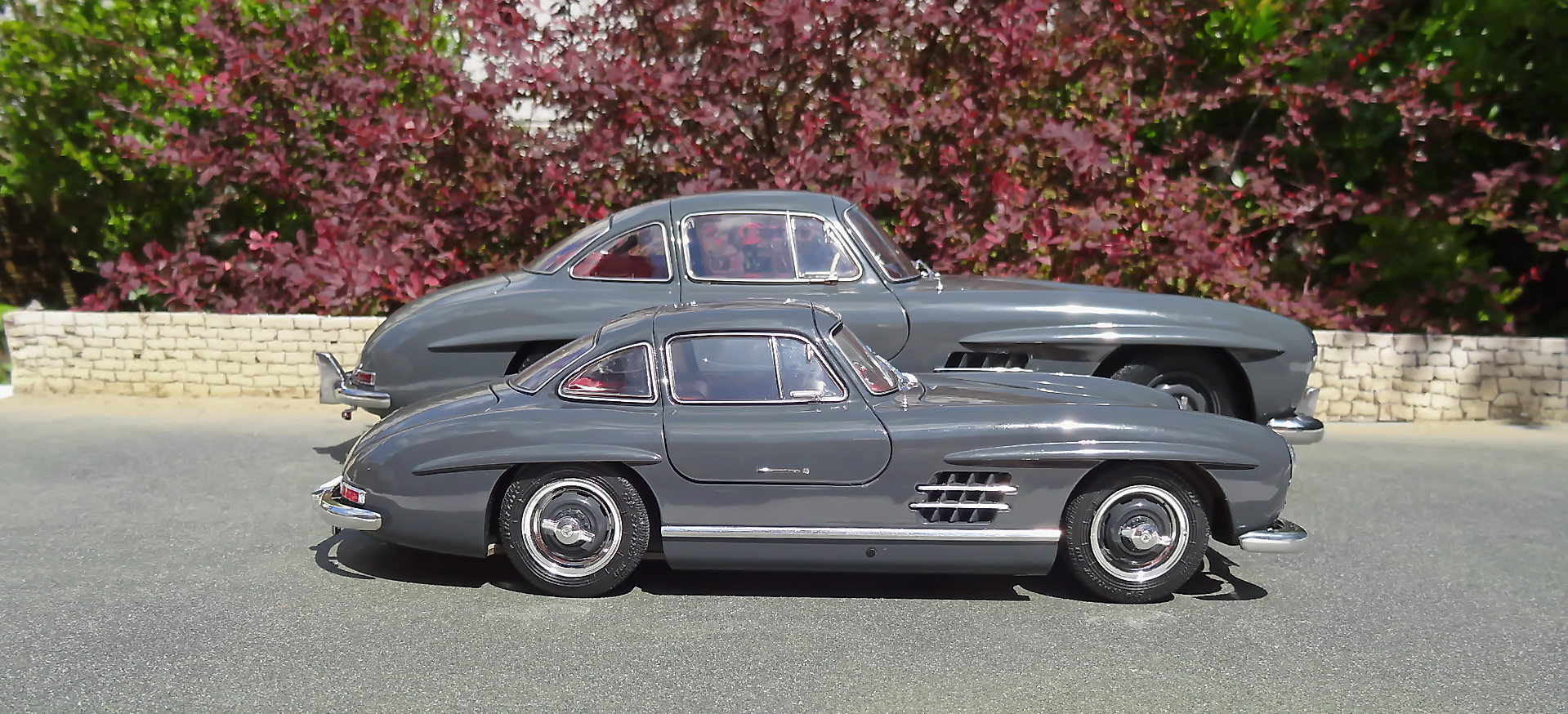 Modèle Réduit Mercedes-Benz W196 De 1955 Par Schuco - 1/24 En Métal - État Occasion