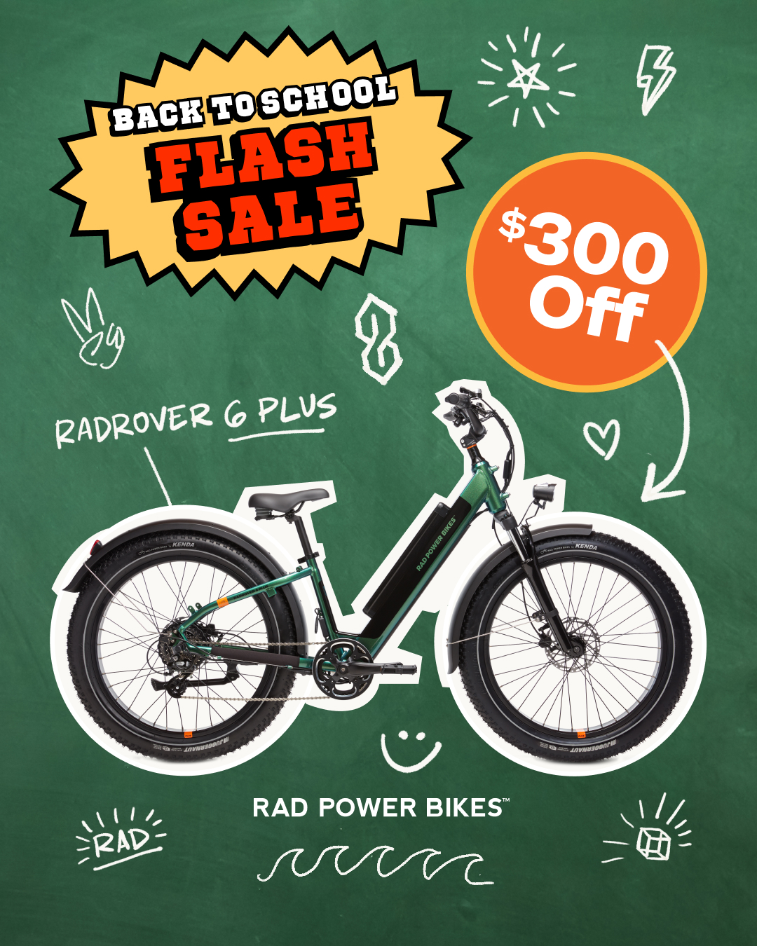 Rad Power Bikes - 🚨 FLASH SALE ALERT 🚨 The Rad Rover just... | Facebook