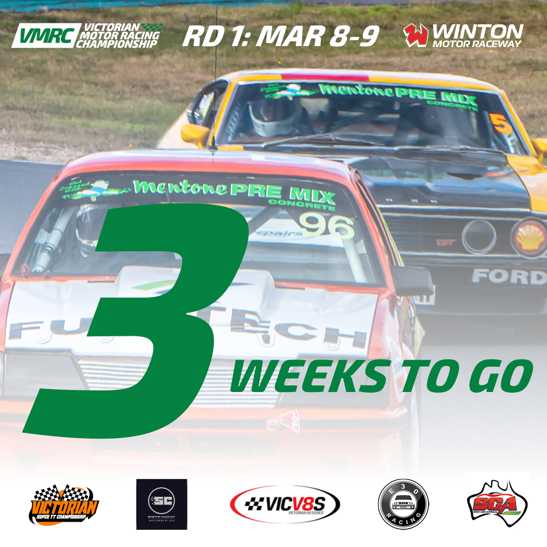 Winton - 🏁 3 WEEKS TO GO! 🏁 The countdown is on for Round 1 of the 2025 ...