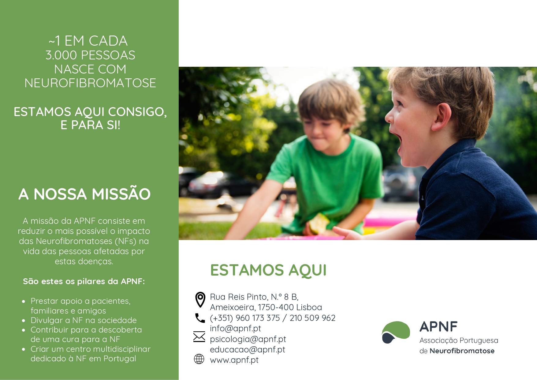 Já teve... - Associação Portuguesa de Neurofibromatose | Facebook