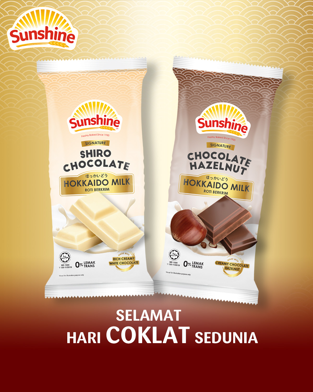 Sunshine - Selamat Hari Coklat Sedunia daripada Sunshine! 🍫🍞 Setiap ...