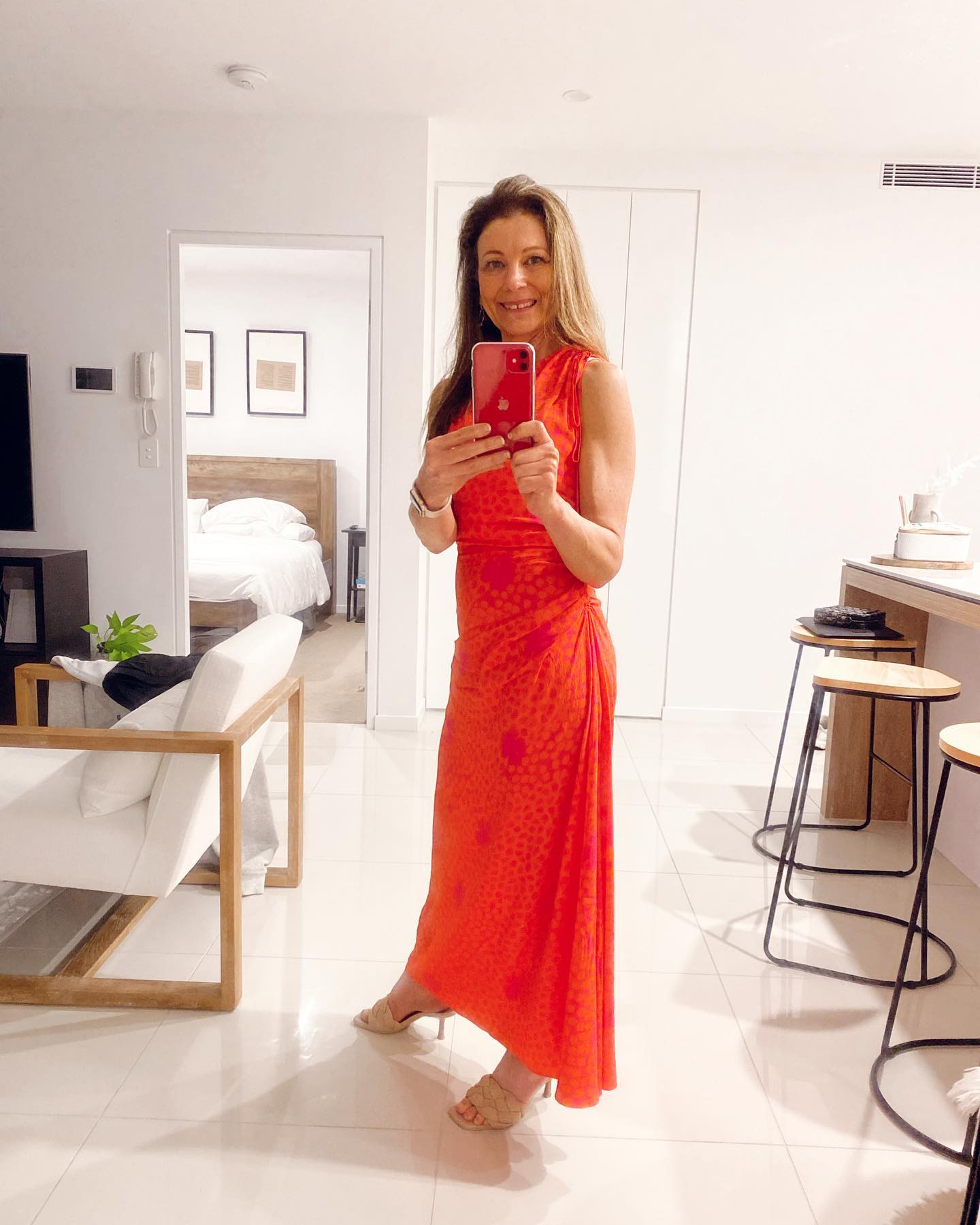 This versatile slip dress is crafted from mulberry silk. Cut on the bias to give the fabric a natural stretch and graceful drape, it pairs beautifully with dressed up and dressed down