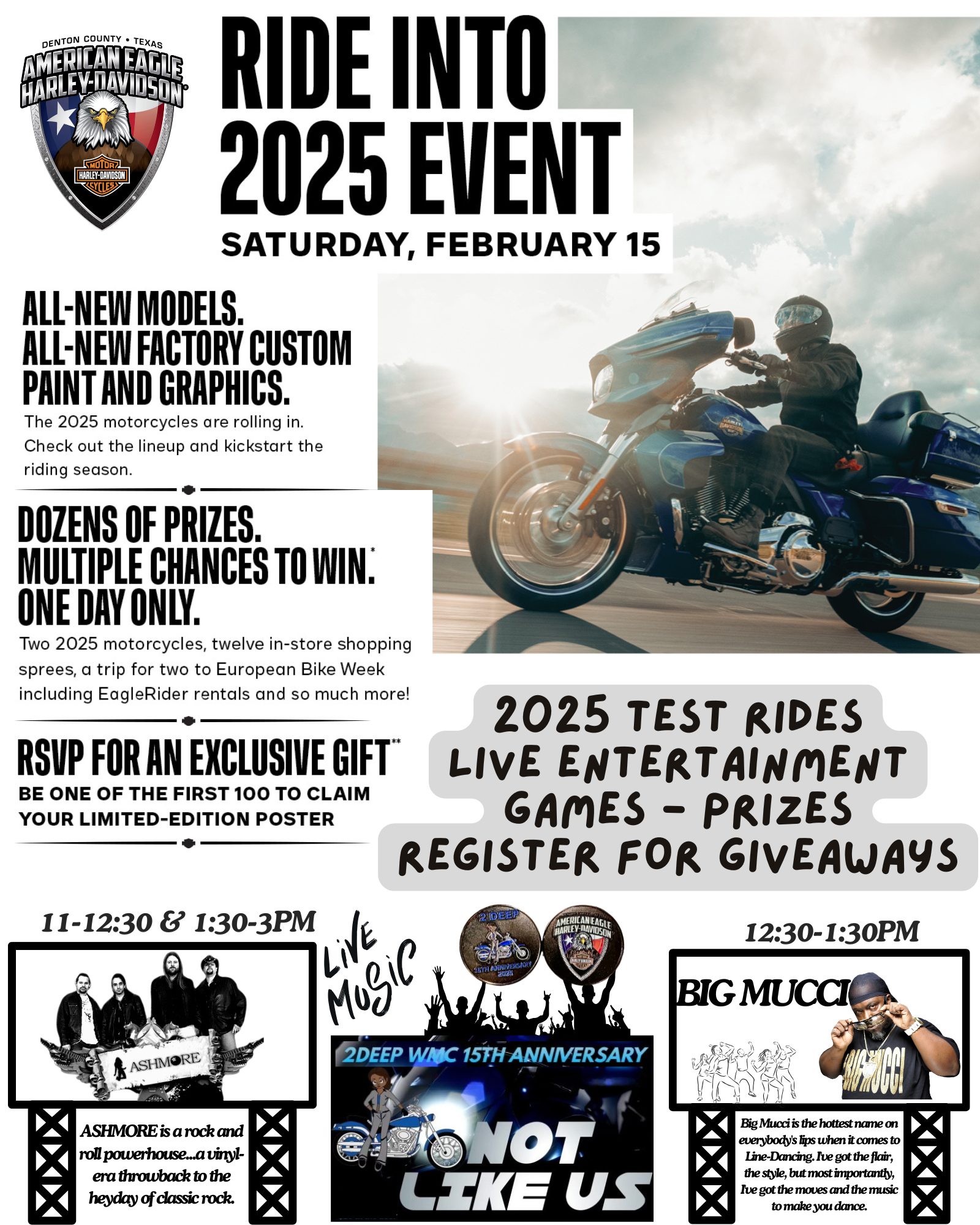 Ride Into 2025 Event