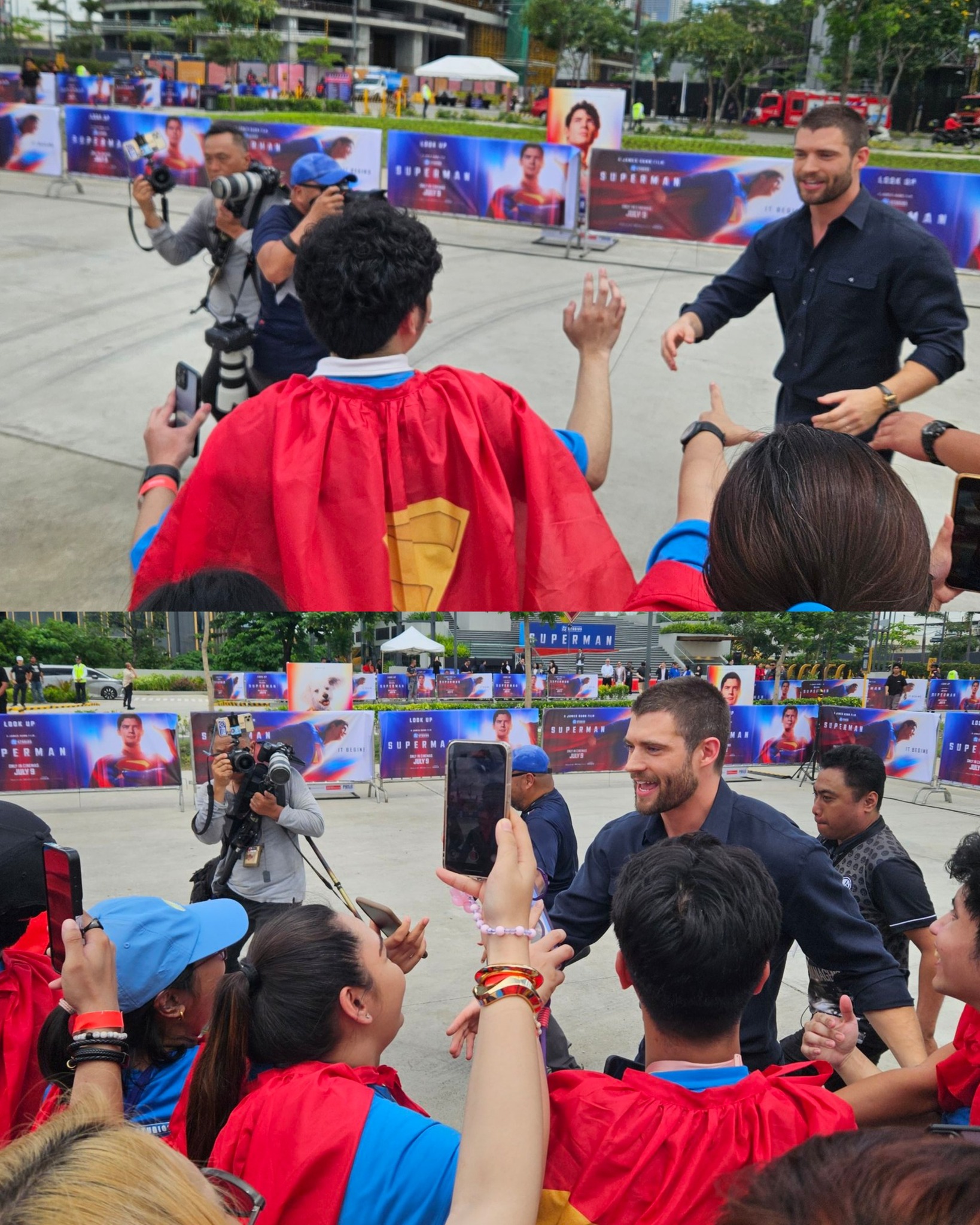 DC - David Corenswet today in Manila promoting #Superman Pic Credit 📷 ...