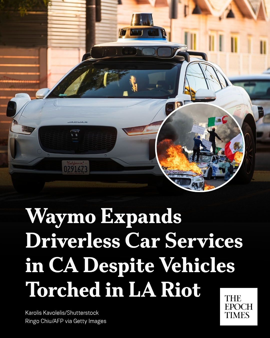 At least five Waymo... - Trending World by The Epoch Times | Facebook