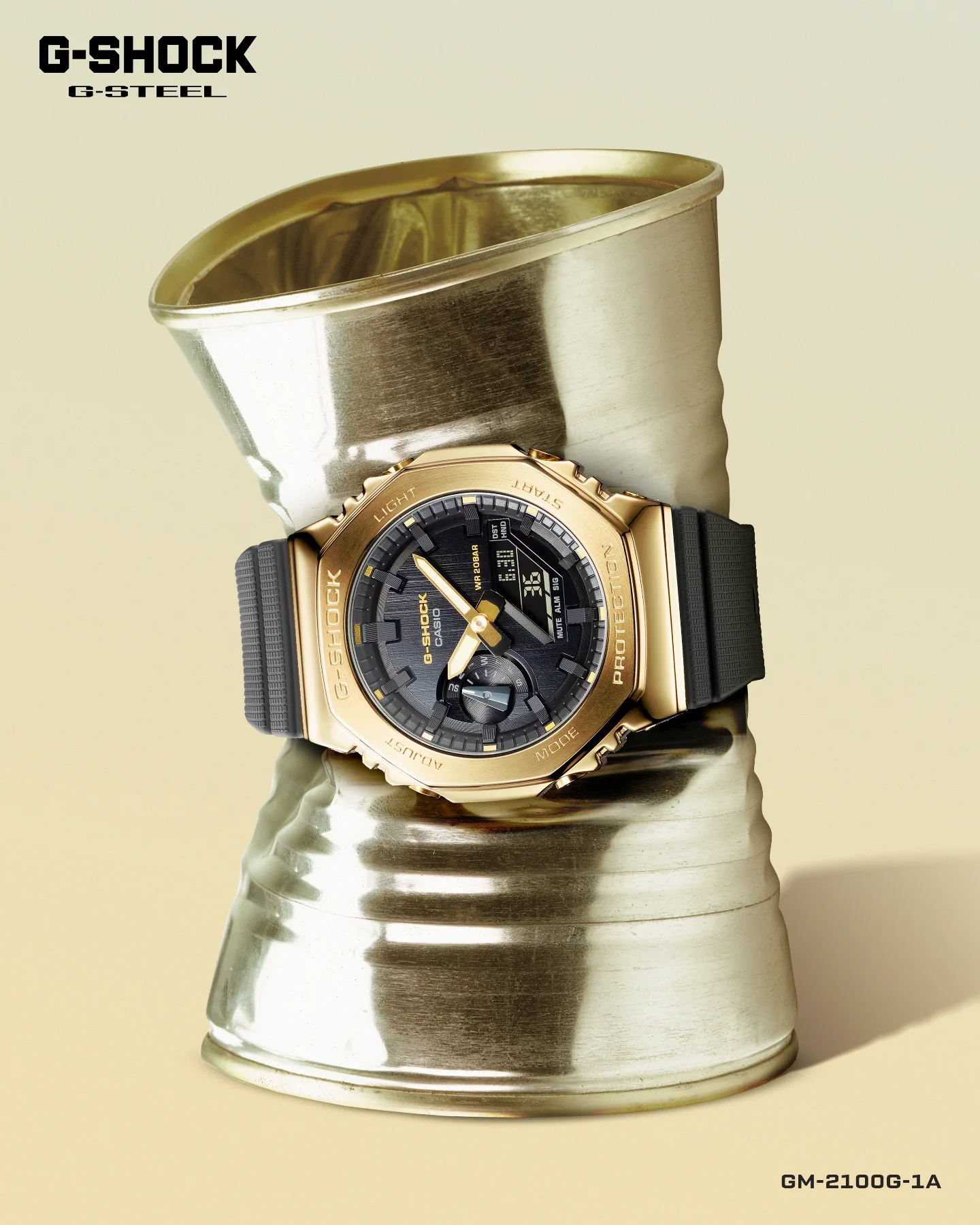 CASIO - Crush limits in style. GM-2100, tough as ever, bold as 