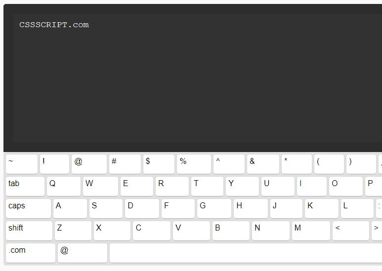 JqueryScript - 💡 [simple-keyboard] (Responsive... | Facebook