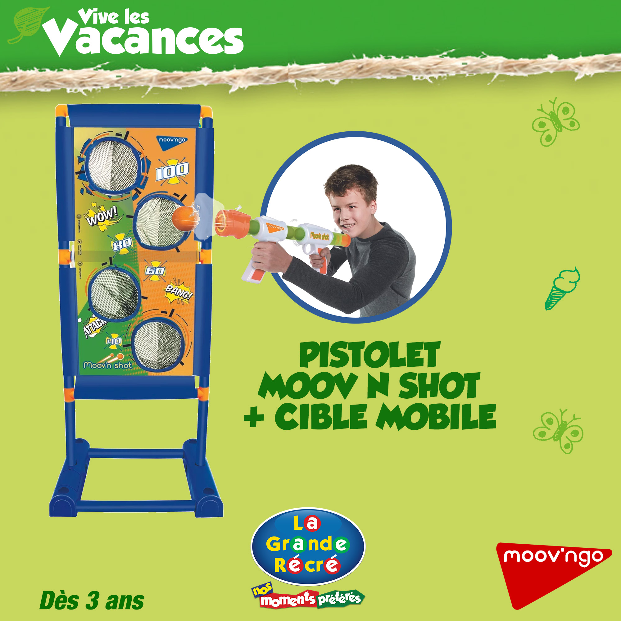Jeux de tirs, fléchettes et adresse - JouéClub, spécialiste des jeux et jouets pour enfant