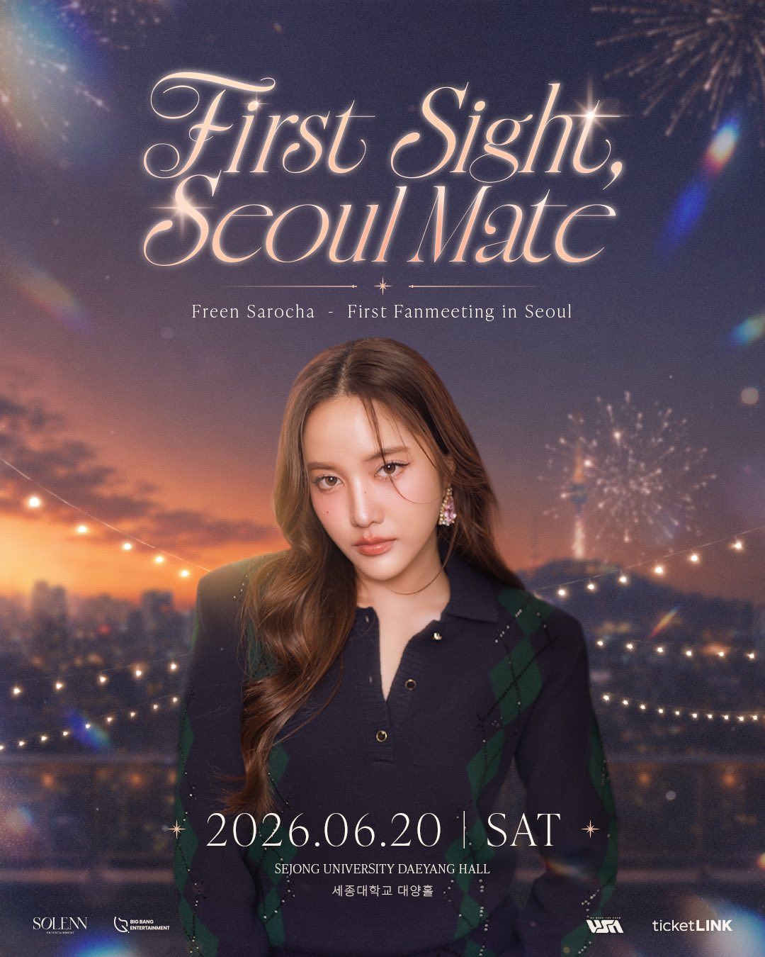 Freen first Fanmeeting in Seoul at 20 june 2026 ❤️ #SEOULMATE