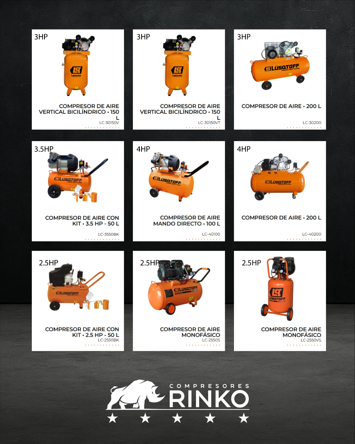Compresores De Aire - RINKO - Buenos Aires Arg. | Boedo