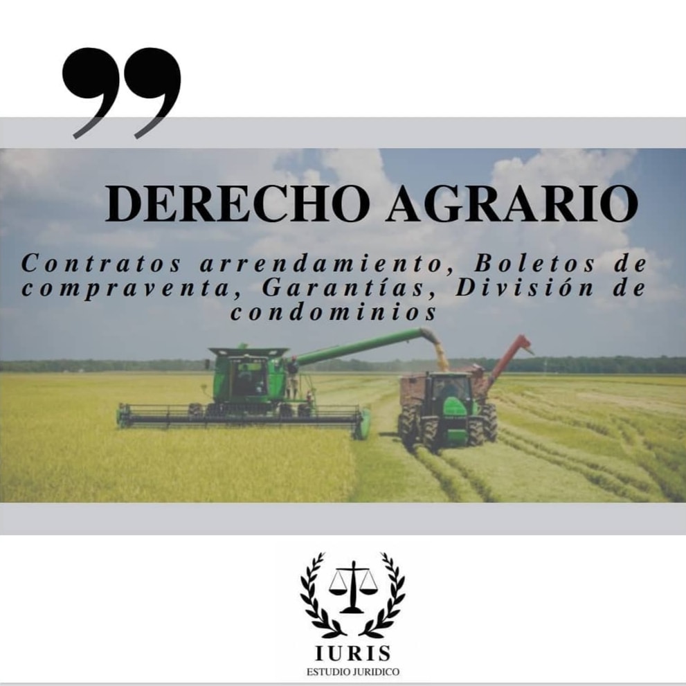 La agricultura, es una actividad... - IURIS Estudio Jurídico