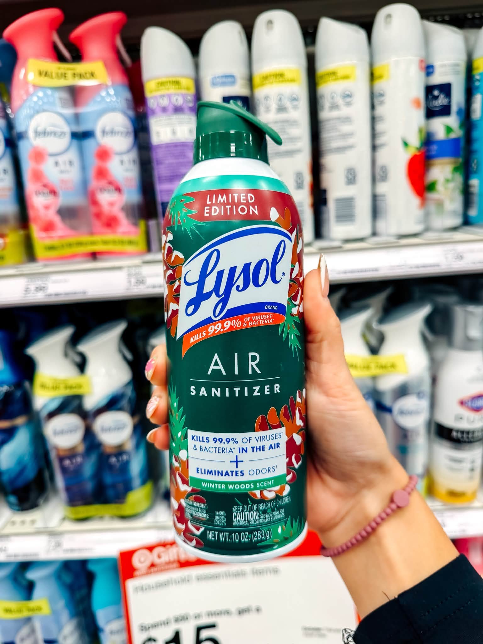 Lysol just dropped some cozy seasonal Air Sanitizer scents
