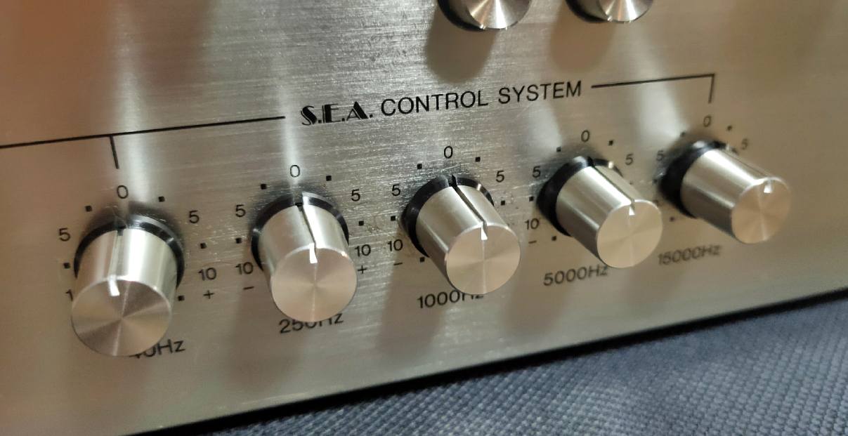 1975 JVC JA-S5 Amp with SEA Control System