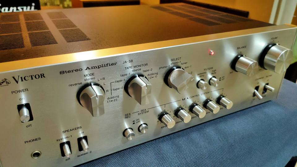 1975 JVC JA-S5 Amp with SEA Control System