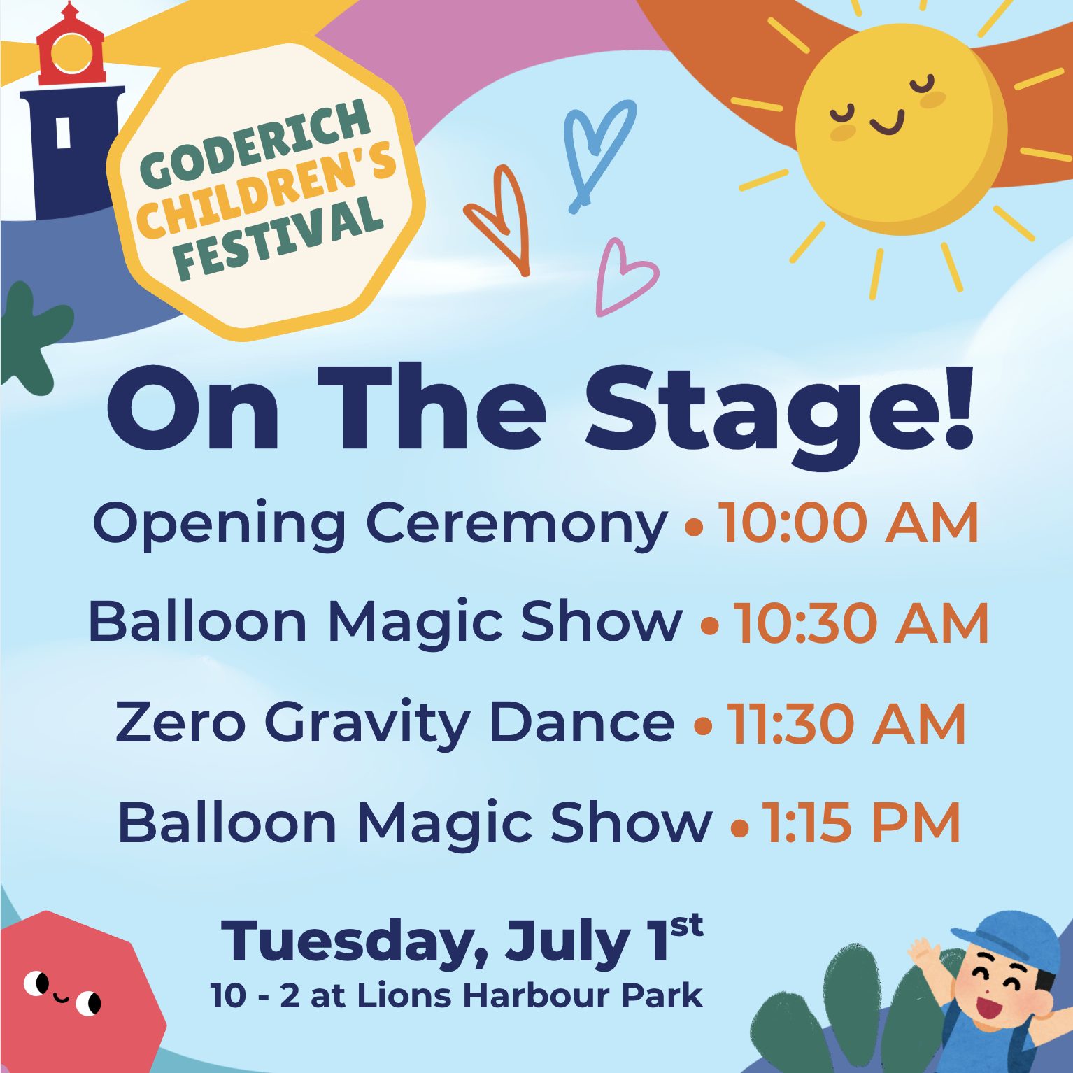 Goderich Children's Festival | Goderich ON