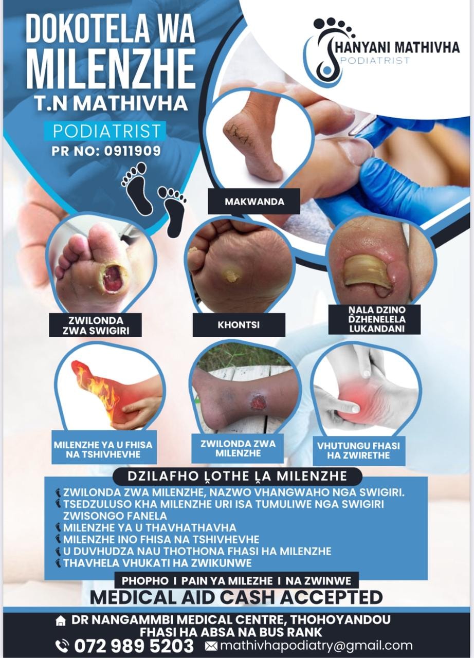 Thanyani Mathivha Podiatrist