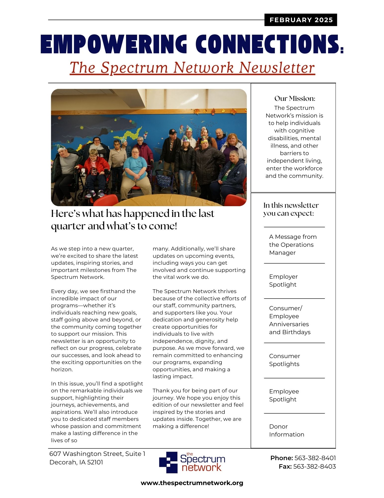 Introducing the Revamped Empowering... - The Spectrum Network | Facebook
