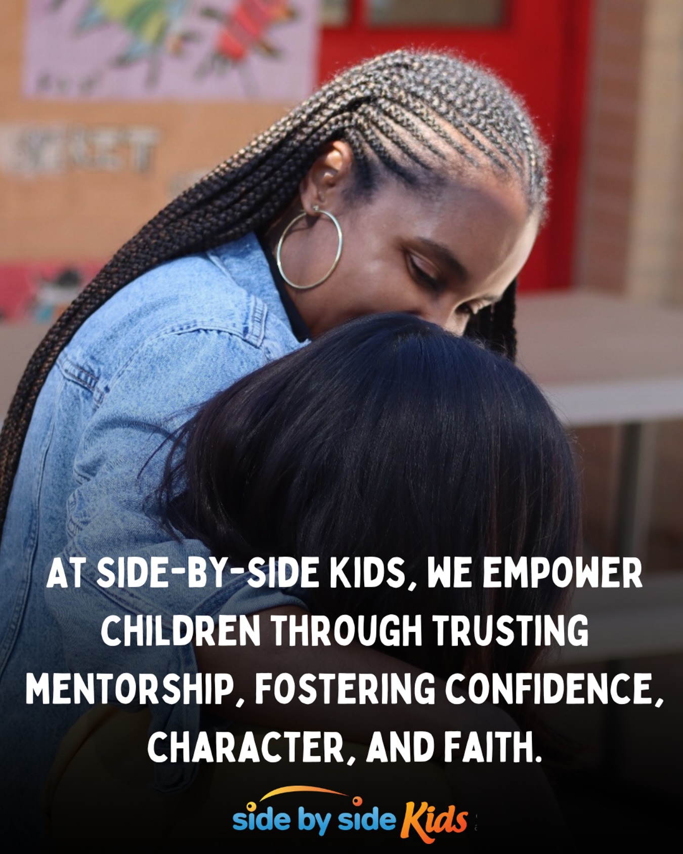Side - Every child deserves a guiding hand and a listening heart. 💙 At ...